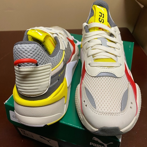 Puma RS-X Bold Trainers White Lifestyle Sneakers - Picture 4 of 4